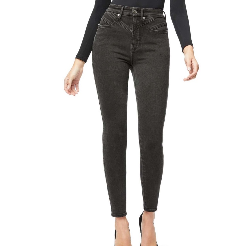 NWT Good American Good Curve Front Yoke De…